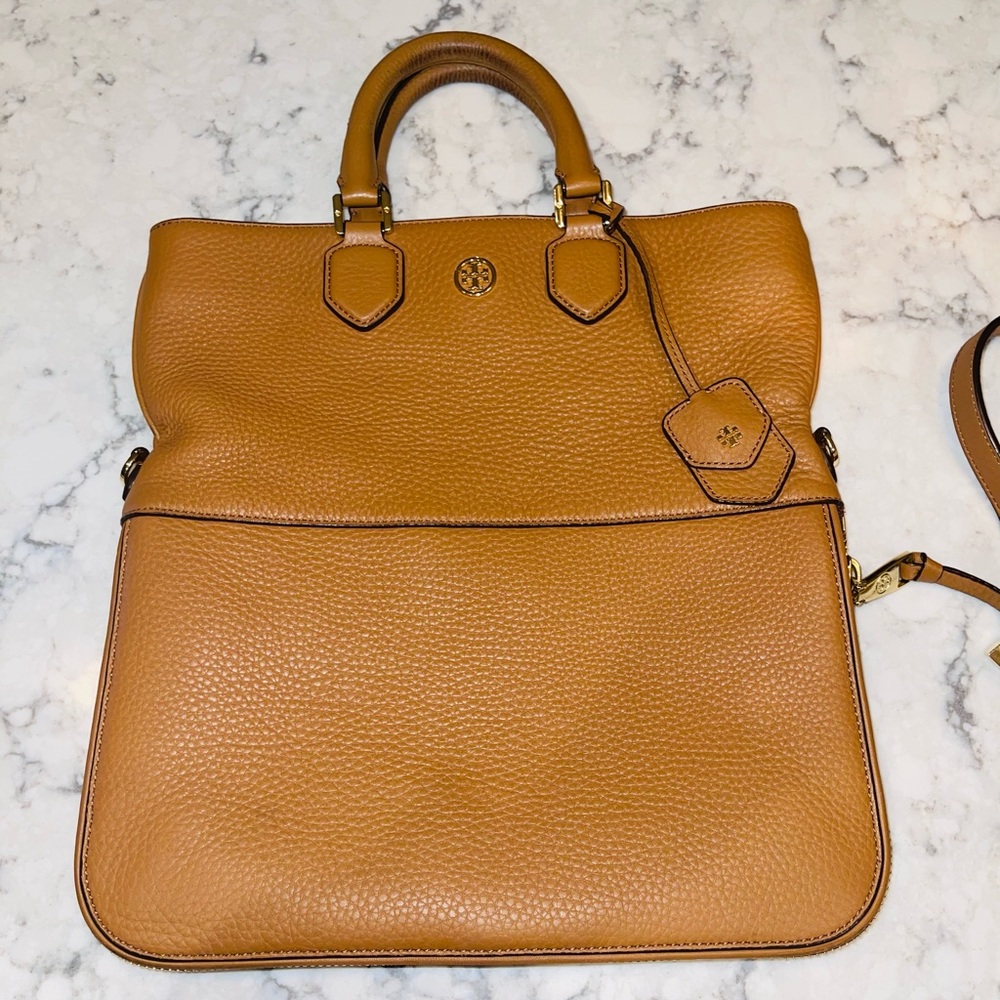 Tory Burch chestnut purse